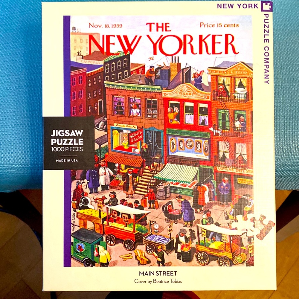 1000 piece puzzle. The New Yorker Main Street